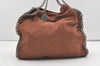 Authentic Stella McCartney Falabella Shoulder Tote Bag Leather Brown 1496J