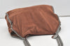 Authentic Stella McCartney Falabella Shoulder Tote Bag Leather Brown 1496J