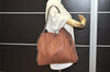 Authentic Stella McCartney Falabella Shoulder Tote Bag Leather Brown 1496J