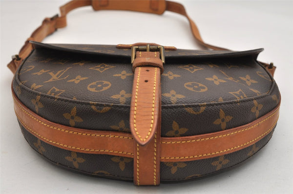 Authentic Louis Vuitton Monogram Chantilly GM Shoulder Cross Bag M51232 LV 1497K