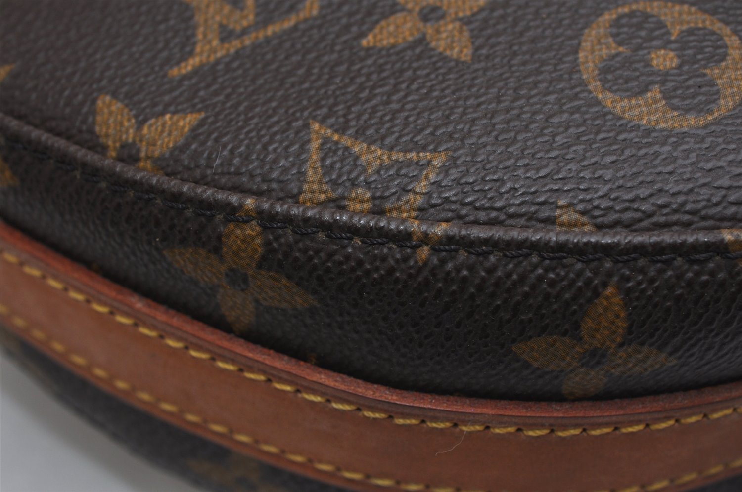 Authentic Louis Vuitton Monogram Chantilly GM Shoulder Cross Bag M51232 LV 1497K