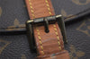 Authentic Louis Vuitton Monogram Chantilly GM Shoulder Cross Bag M51232 LV 1497K