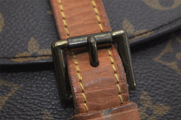 Authentic Louis Vuitton Monogram Chantilly GM Shoulder Cross Bag M51232 LV 1497K