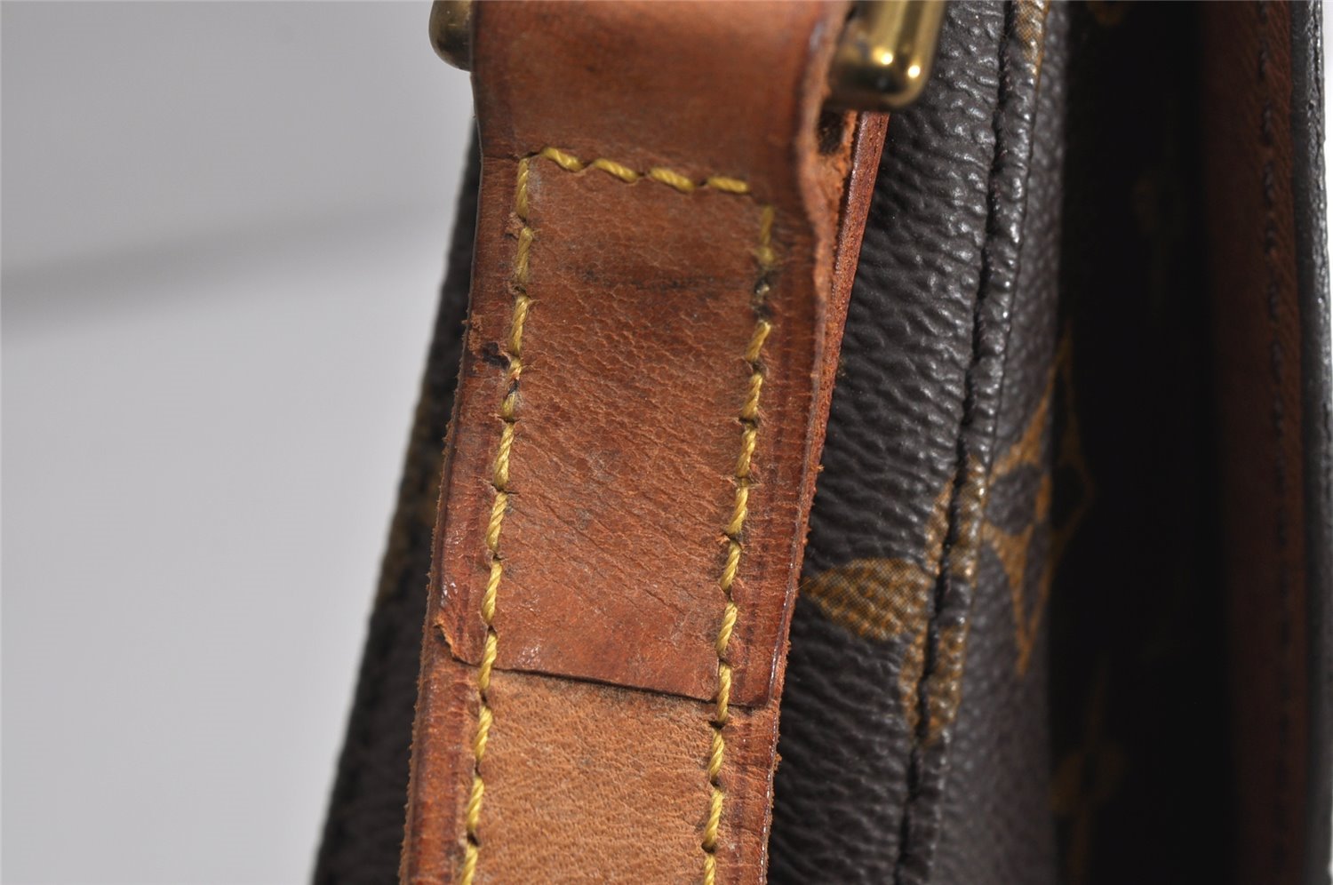 Authentic Louis Vuitton Monogram Chantilly GM Shoulder Cross Bag M51232 LV 1497K