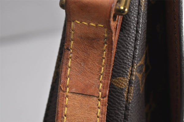 Authentic Louis Vuitton Monogram Chantilly GM Shoulder Cross Bag M51232 LV 1497K