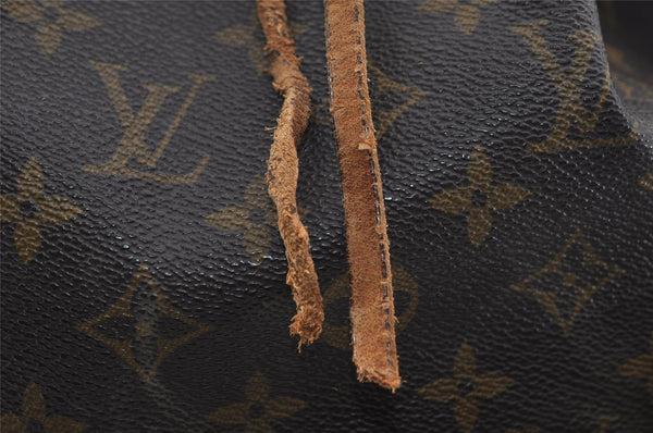 Authentic Louis Vuitton Monogram Noe Shoulder Drawstring Bag M42224 LV 1499I