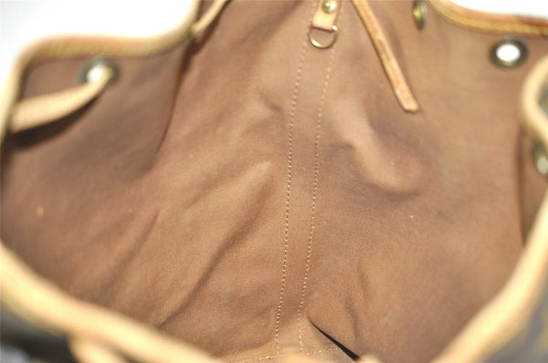 Authentic Louis Vuitton Monogram Noe Shoulder Drawstring Bag M42224 LV 1499I