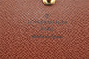 Auth Louis Vuitton Monogram Porte Monnaie Billets Tresor Wallet M61730 LV 1500K