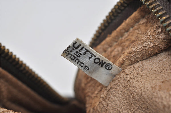 Auth Louis Vuitton Monogram Trousse Toilette 28 Clutch Hand Bag M47522 LV 1501I