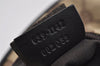 Authentic GUCCI Hand Bag Pouch Purse GG Canvas Leather 0391147 Brown 1501J