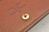 Auth Louis Vuitton Monogram Porte Monnaie Billets Tresor Wallet M61730 LV 1501K