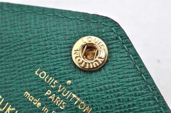 Authentic Louis Vuitton Monogram Origami Card Case Purse FUKUOKA 2011 Box 1502K