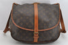 Authentic Louis Vuitton Monogram Saumur 35 Shoulder Cross Bag M42254 LV 1503K