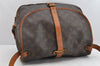 Authentic Louis Vuitton Monogram Saumur 35 Shoulder Cross Bag M42254 LV 1503K