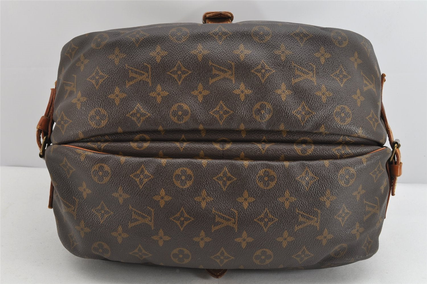 Authentic Louis Vuitton Monogram Saumur 35 Shoulder Cross Bag M42254 LV 1503K