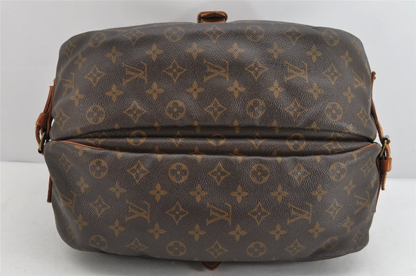 Authentic Louis Vuitton Monogram Saumur 35 Shoulder Cross Bag M42254 LV 1503K