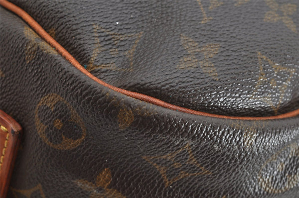 Authentic Louis Vuitton Monogram Saumur 35 Shoulder Cross Bag M42254 LV 1503K