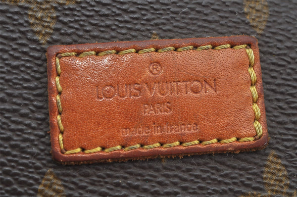 Authentic Louis Vuitton Monogram Saumur 35 Shoulder Cross Bag M42254 LV 1503K