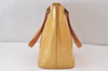 Authentic Louis Vuitton Vernis Houston Shoulder Hand Bag Yellow M91004 LV 1504K