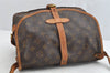 Authentic Louis Vuitton Monogram Saumur 30 Shoulder Cross Bag M42256 LV 1506K