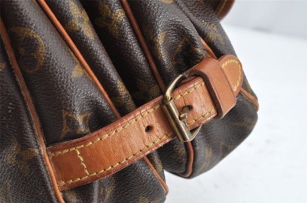 Authentic Louis Vuitton Monogram Saumur 30 Shoulder Cross Bag M42256 LV 1506K