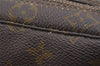 Auth Louis Vuitton Monogram Trousse Toilette 23 Clutch Hand Bag Old Model 1508K