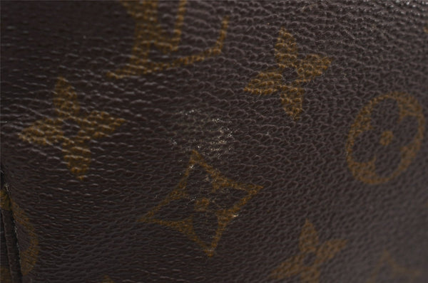 Auth Louis Vuitton Monogram Trousse Toilette 23 Clutch Hand Bag Old Model 1508K