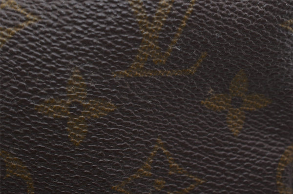 Auth Louis Vuitton Monogram Trousse Toilette 23 Clutch Hand Bag Old Model 1508K