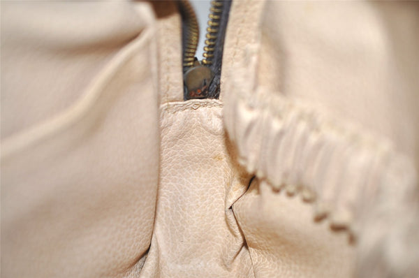 Auth Louis Vuitton Monogram Trousse Toilette 23 Clutch Hand Bag Old Model 1508K