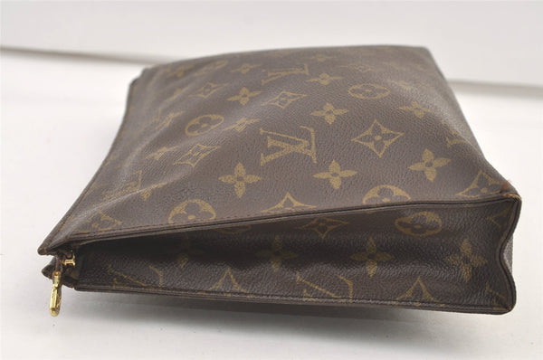 Authentic Louis Vuitton Monogram Poche Toilette 26 M47542 Cosmetics Pouch 1509K