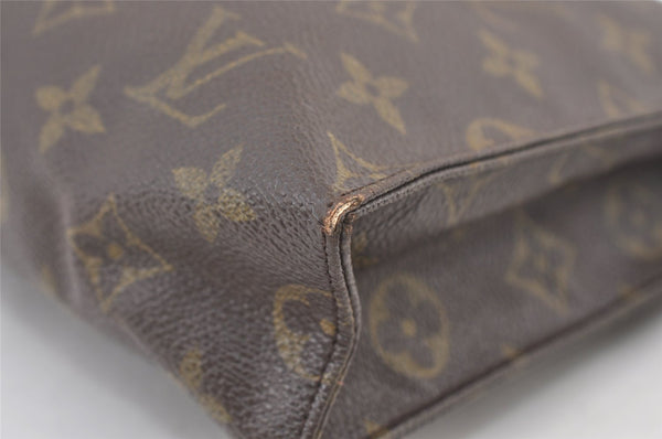 Authentic Louis Vuitton Monogram Poche Toilette 26 M47542 Cosmetics Pouch 1509K