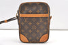 Authentic Louis Vuitton Monogram Danube Shoulder Crossbody Bag M45266 Junk 1510K