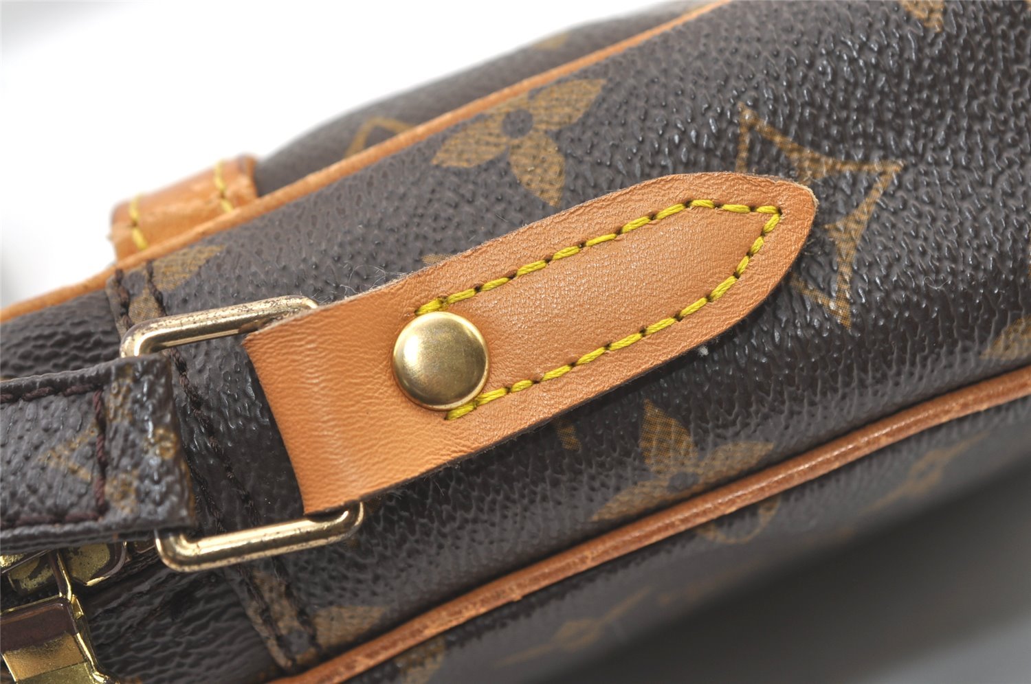 Authentic Louis Vuitton Monogram Danube Shoulder Crossbody Bag M45266 Junk 1510K