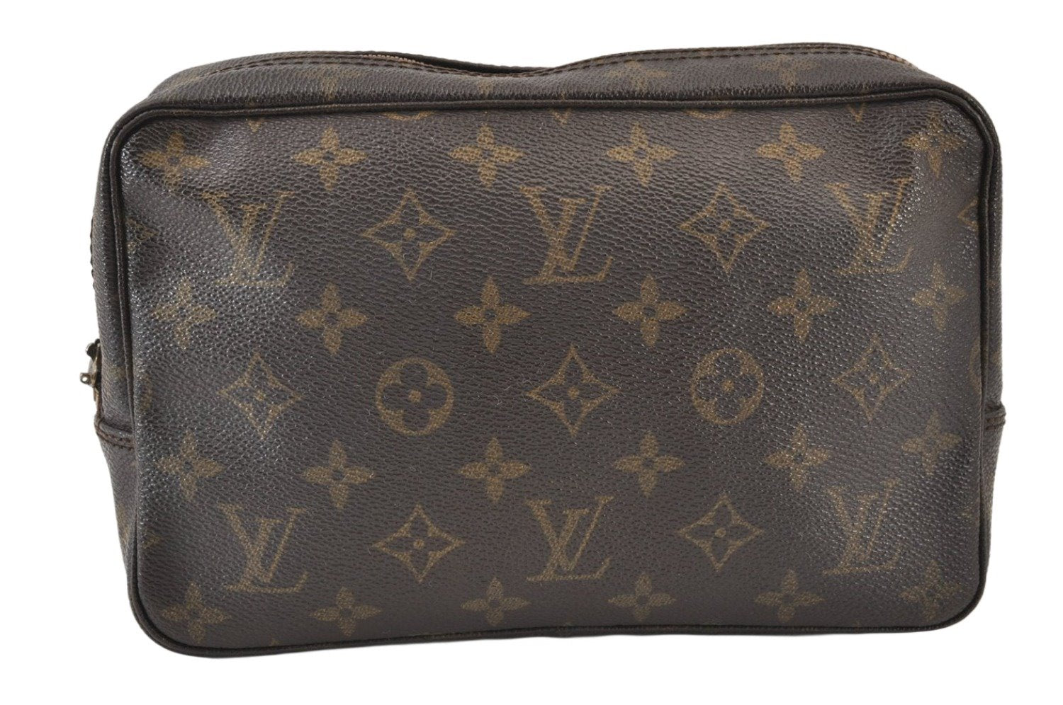 Auth Louis Vuitton Monogram Trousse Toilette 23 Clutch Bag M47524 LV Junk 1511K