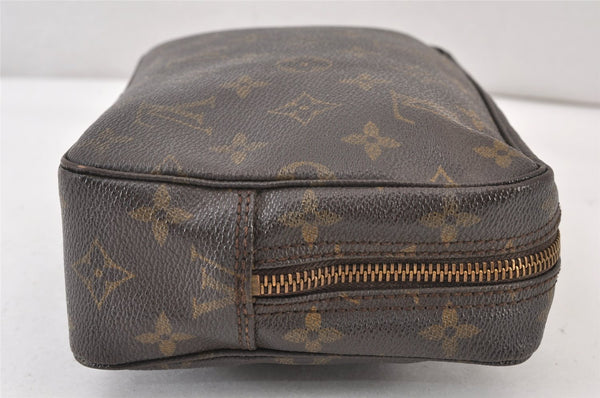 Auth Louis Vuitton Monogram Trousse Toilette 23 Clutch Bag M47524 LV Junk 1511K