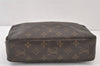 Auth Louis Vuitton Monogram Trousse Toilette 23 Clutch Bag M47524 LV Junk 1511K