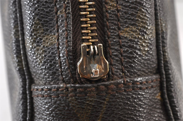 Auth Louis Vuitton Monogram Trousse Toilette 23 Clutch Bag M47524 LV Junk 1511K