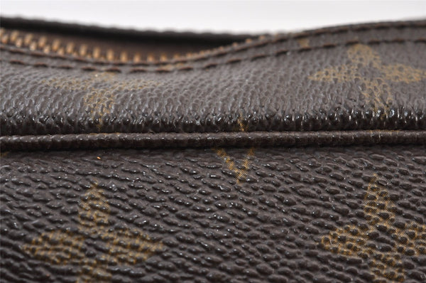 Auth Louis Vuitton Monogram Trousse Toilette 23 Clutch Bag M47524 LV Junk 1511K