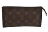 Authentic Louis Vuitton Monogram Pouch For Bucket GM LV Junk 1512J