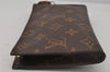 Authentic Louis Vuitton Monogram Pouch For Bucket GM LV Junk 1512J