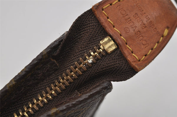 Authentic Louis Vuitton Monogram Pouch For Bucket GM LV Junk 1512J