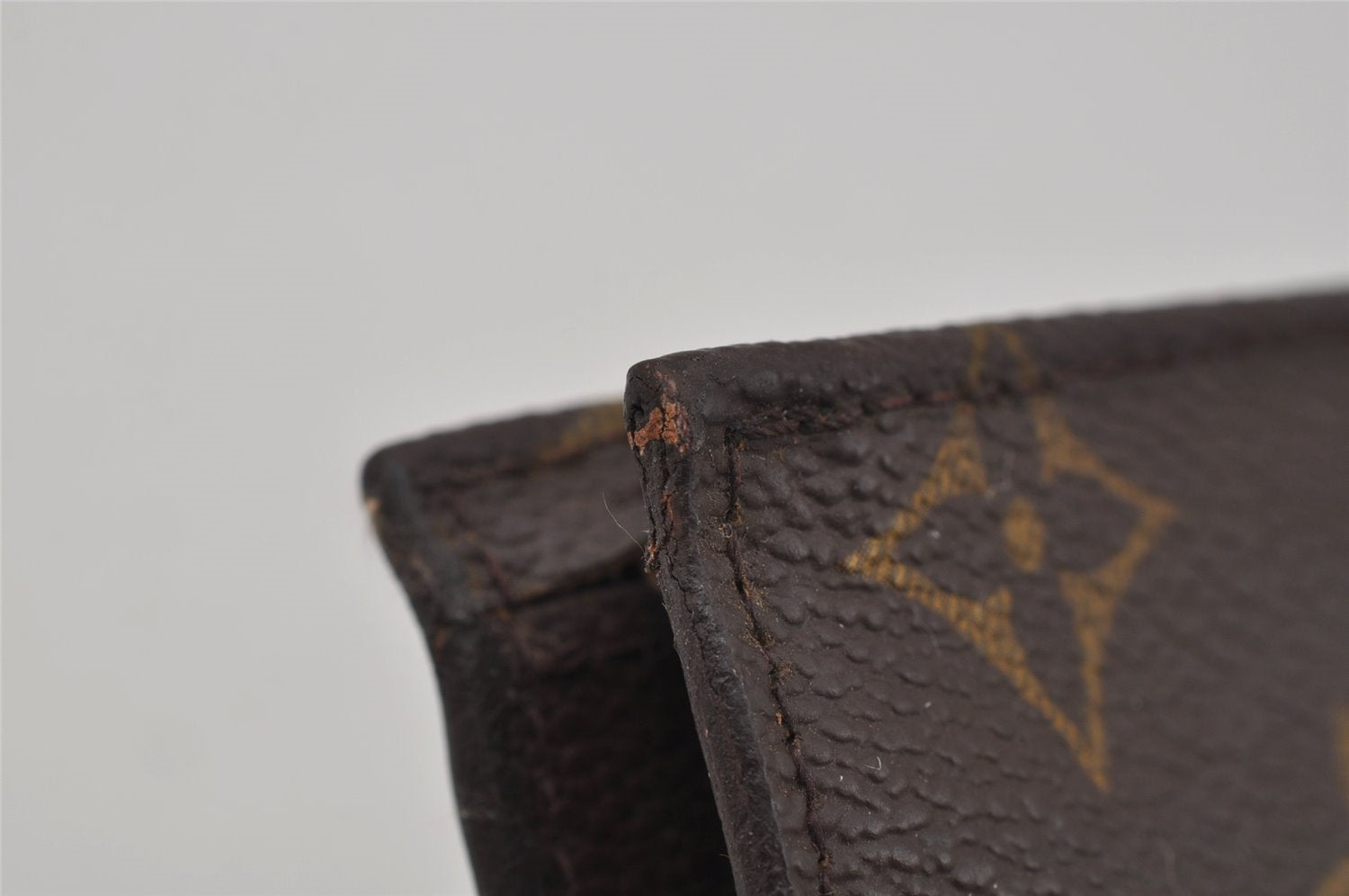 Authentic Louis Vuitton Monogram Pouch For Bucket GM LV Junk 1512J