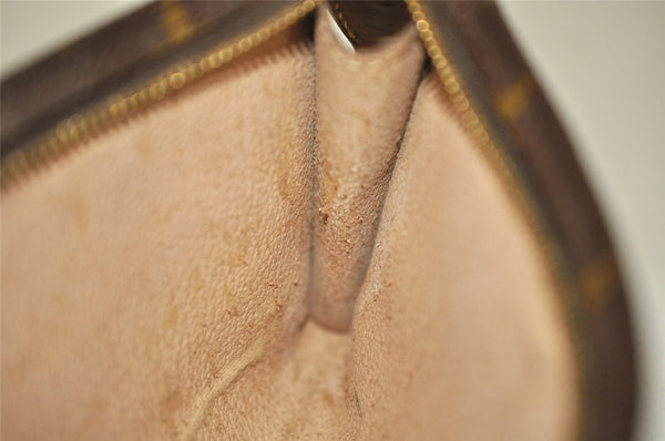 Authentic Louis Vuitton Monogram Pouch For Bucket GM LV Junk 1512J