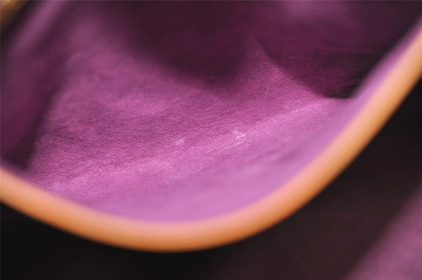 Authentic Louis Vuitton Epi Alma PM Hand Bag Yellow M52149 LV 1512K