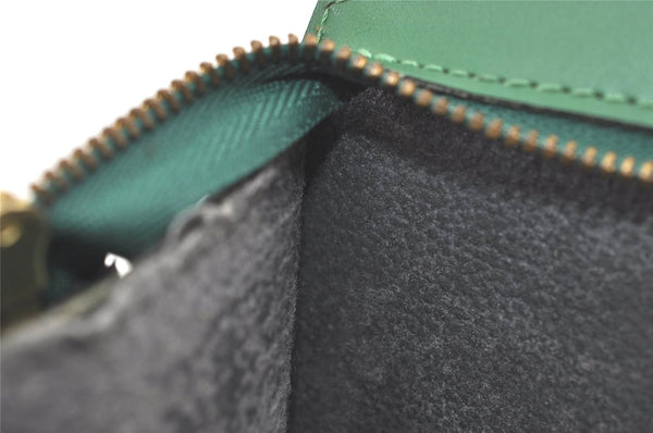 Authentic Louis Vuitton Epi Trousse Crete Clutch Bag Green M48407 LV Junk 1513I