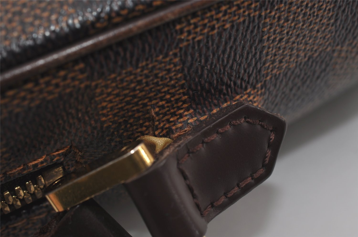 Authentic Louis Vuitton Damier Ipanema PM Shoulder Cross Bag N51294 Junk 1514I