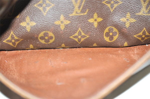 Authentic Louis Vuitton Monogram Compiegne 28 Clutch Hand Bag M51845 LV 1515I