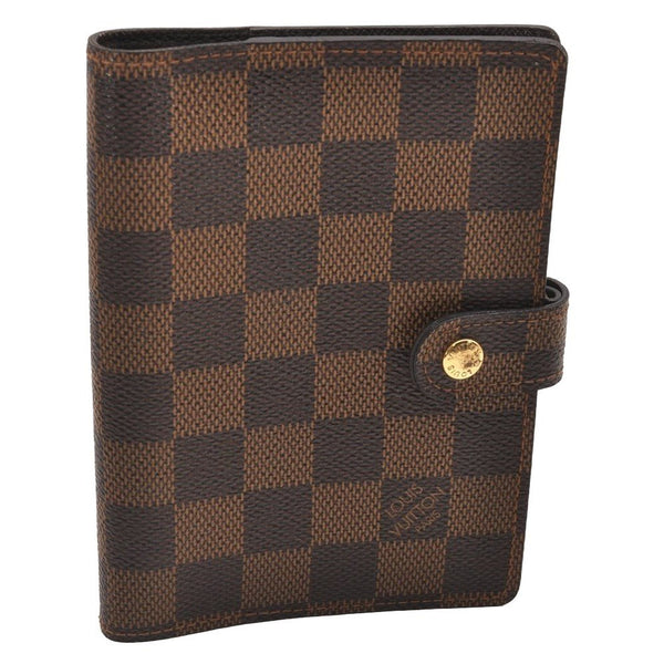 Authentic Louis Vuitton Damier Agenda PM Notebook Cover R20700 LV 1515J