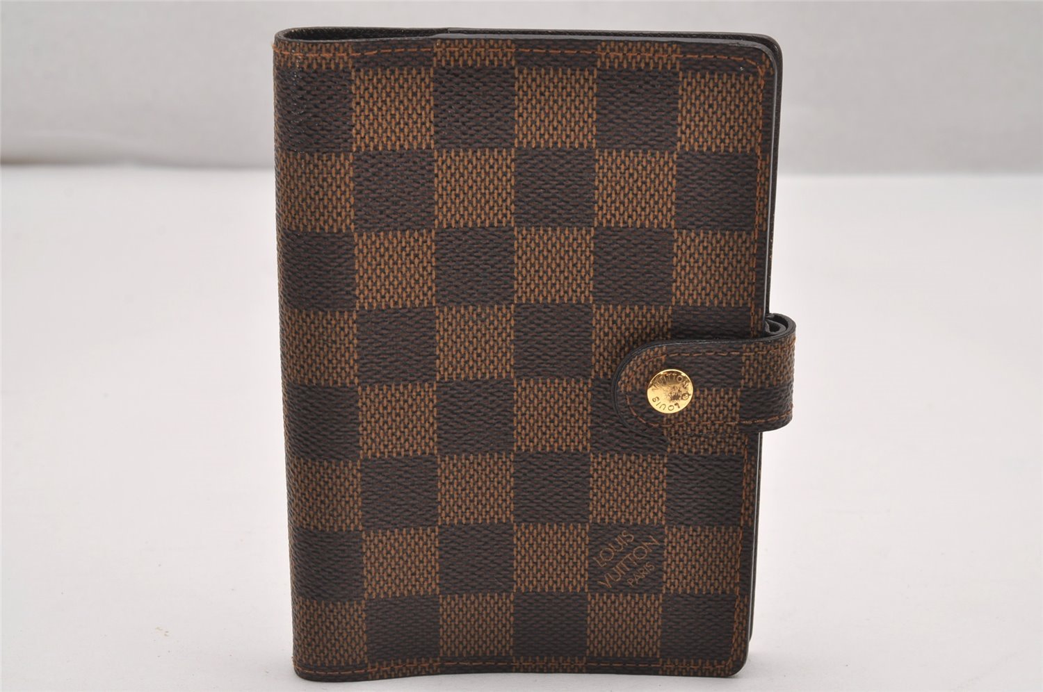 Authentic Louis Vuitton Damier Agenda PM Notebook Cover R20700 LV 1515J