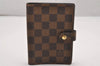 Authentic Louis Vuitton Damier Agenda PM Notebook Cover R20700 LV 1515J